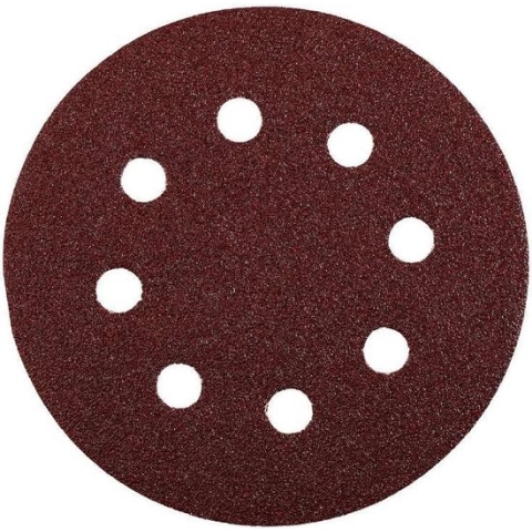 KWB schuurschijf Ø 125 mm - Korrel 120 - Klittenbandhechting - 491912 - 5 stuks