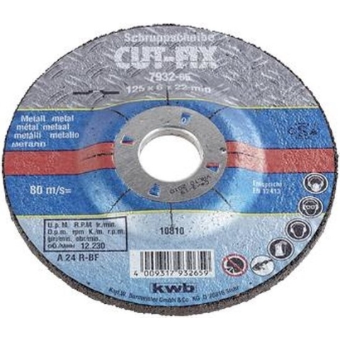 KWB Cut-Fix Afbraamschijf - Metaal - Ø 115 x 6 mm
