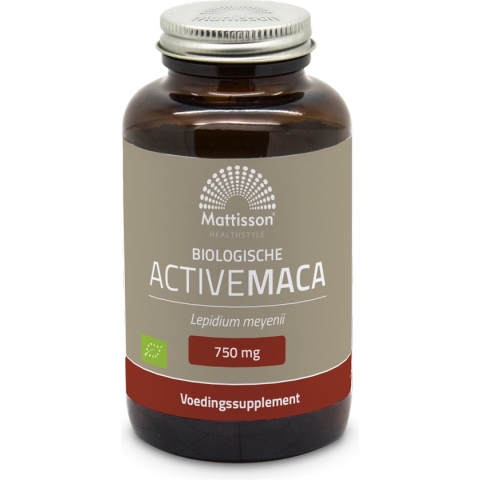 Mattisson - Biologische Maca 750mg - 90 capsules