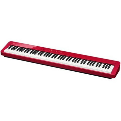 Casio PX-S1100 RD - Digitale piano - Rood - 88 gewogen toetsen - hoofdtelefoon aansluiting - Bluetooth