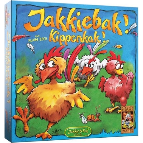 Jakkiebak! Kippenkak! Bordspel