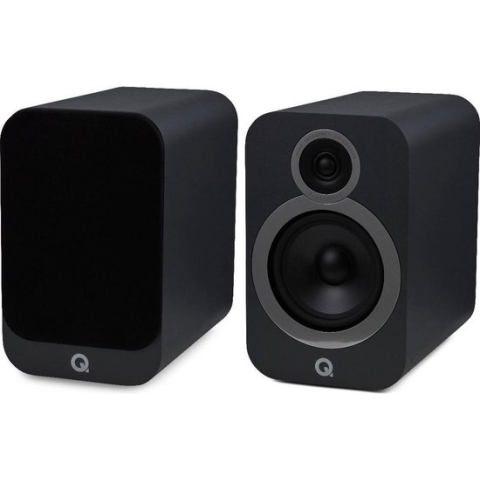 Q Acoustics 3030i Hifi - Boekenplank Luidspreker - Grijs (per paar)