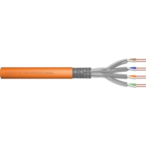 Digitus DK-1743-VH-1 Netwerkkabel CAT 7 S/FTP 0.25 mm² Oranje 100 m