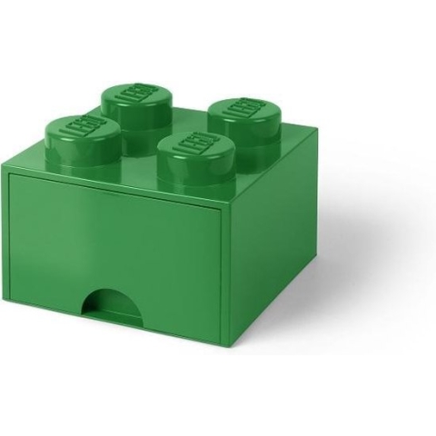 Opberglade Brick 4, Groen - LEGO