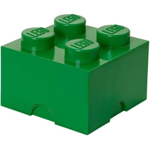 Lego - Opbergbox Brick 4 - Polypropyleen - Groen