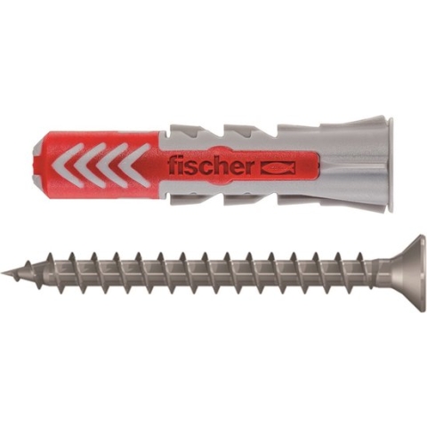 FIS univ plug Duopower, kunstst, le 50mm, boorgatdiameter 10mm (Prijs per 25 stuks)