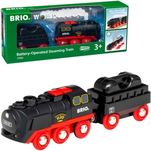 BRIO Stoomtrein op batterijen - 33884