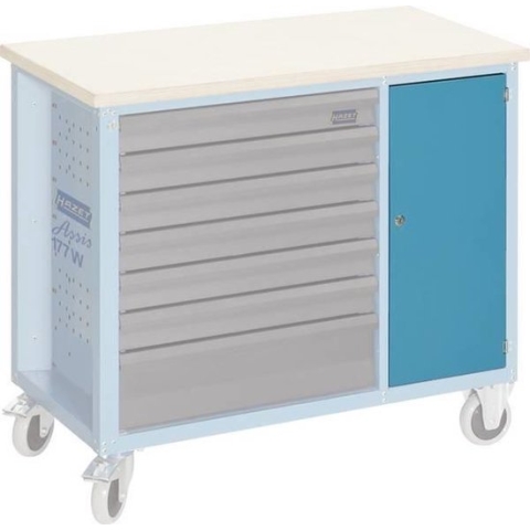 Hazet - Deur Gereedschapswagen - Blauw - 2117gram