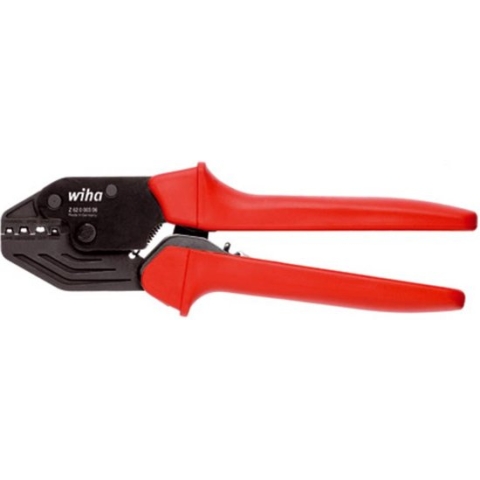 Wiha Krimpgereedschap voor niet-geïsoleerde vlakke stekers - 33842