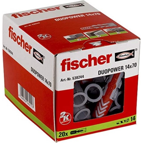 Fischer plug Duopower 14x70mm