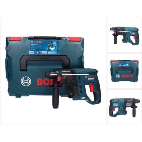 Bosch Professional GBH 18V-21 Accu Combihamer SDS+ 2J 18V Basic Body in L-Boxx - 0611911101