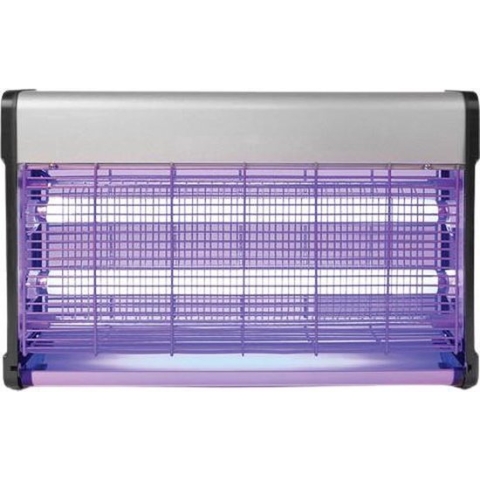 Perel Insectenverdelger, elektrisch, spanningsrooster 2800 V, uitneembare opvangbak, 100 m², metaal