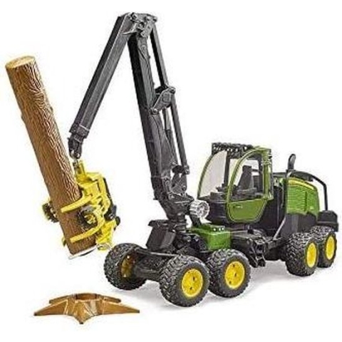 Bruder John Deere 1270G Harvester mit 1 Baumstamm - 2135