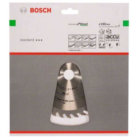 CIRKZB STANDARD WOOD �165x1.7x20x36T