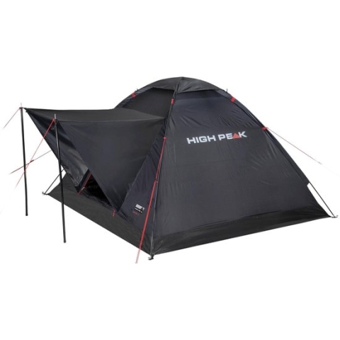 High Peak Beaver 3 - Koepeltent - 3-Persoons - Zwart