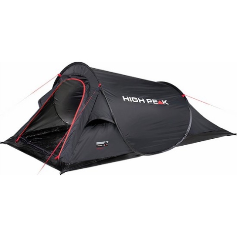 High Peak Campo Pop Up Tent - Zwart - 2 Persoons