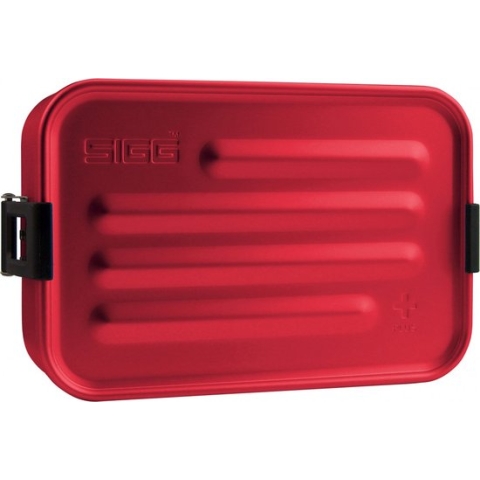 SIGG Small Metal Lunchbox Plus Red