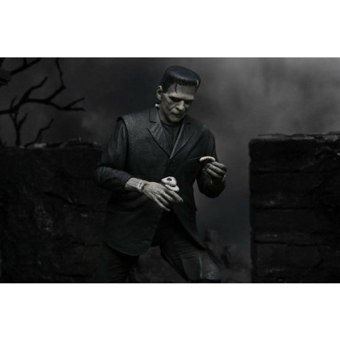 Universal Monsters: Ultimate Black and White Frankenstein's Monster 7 inch Action Figure