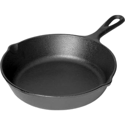 Grill Guru - Cast iron fry pan - 26 cm - large - skillet