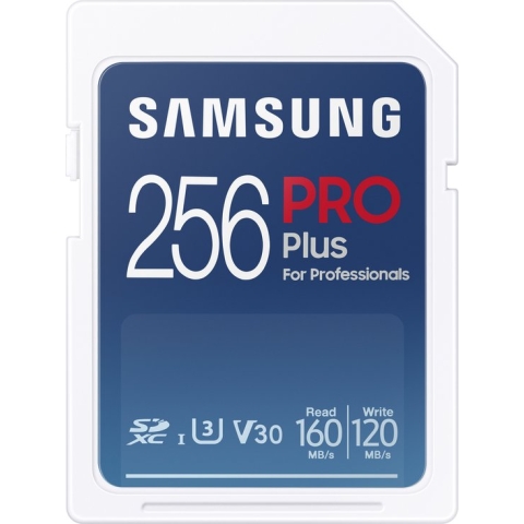 Samsung Pro Plus SDXC  - Geheugenkaart - 256 GB