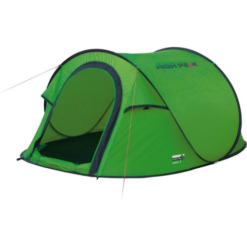 High Peak Vision 3 Pop Up Tent - Groen - 3 Persoons