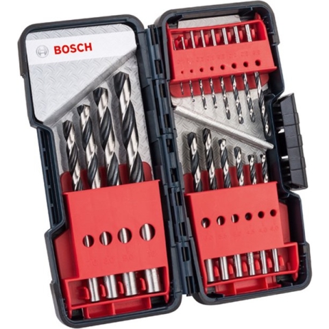 Bosch Metaalborenset 2608577350 18-delige PointTeq HSS Metaalborenset - 1 t/m 10mm