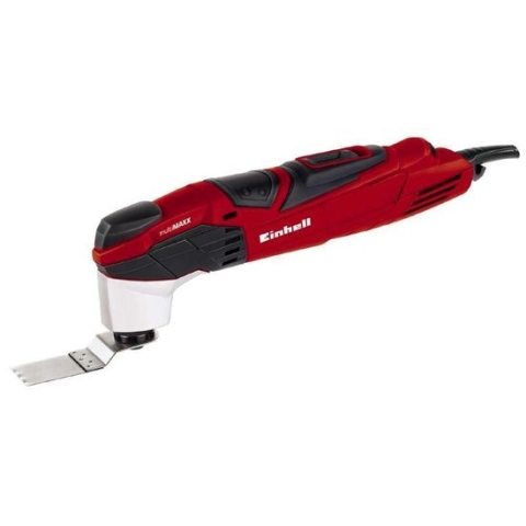 Einhell Elektrische Multitool TE-MG 200 CE - 200 W - Constante elektronica - Stofafzuiging - Incl. 6x schuurpapier, Schraper en Zaagblad