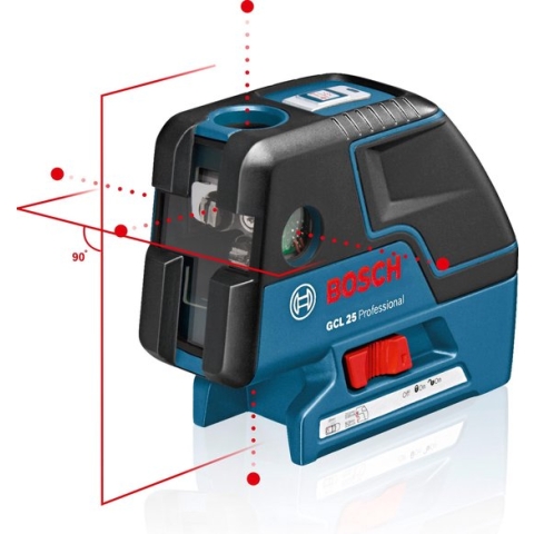 Bosch Professional Punt/Lijnlaser GCL 25 (IP54)