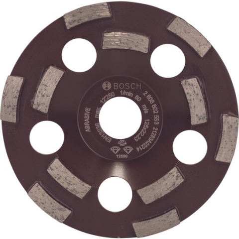 Bosch - Diamantkomschijf Expert for Abrasive 50 g/mm, 125 x 22,23 x 4,5 mm