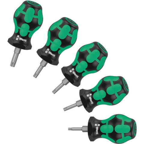 Wera 05008876001 5-delige Stubby Torx® Schroevendraaierset