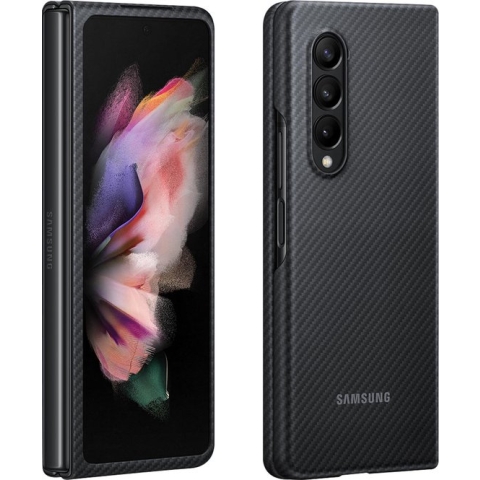 Aramid Hoesje - Samsung Galaxy Z Fold3 5G - Zwart