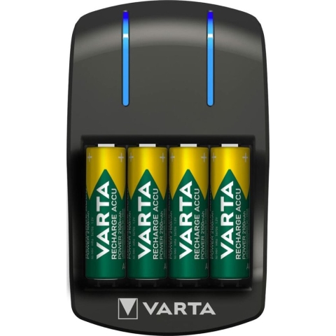 Varta Plug - Batterijoplader voor NiMH AAA (potlood) en AA (penlite)