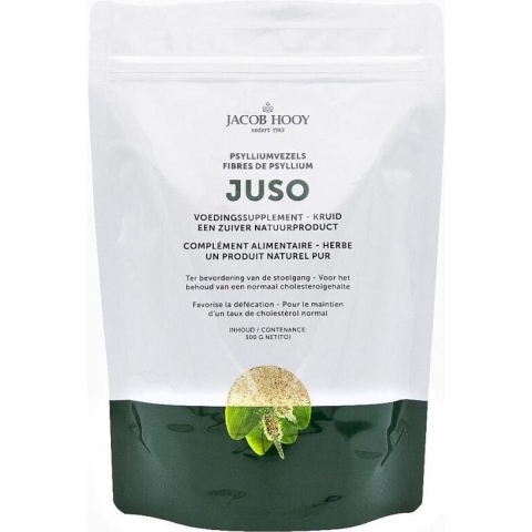 Jacob Hooy Juso psyllium hulpvezels (300g)