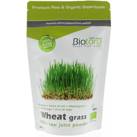 Biotona Wheat Grass Raw Bio 200 gr