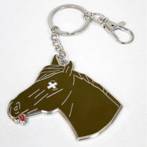 The Godfather Horse Head Metalen Sleutelhanger