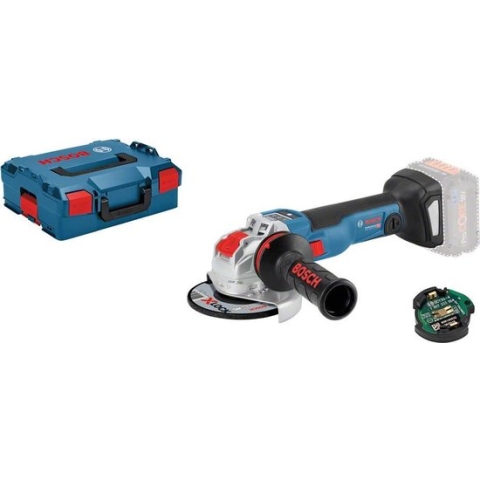 Bosch GWX 18 V-10 SC 18V Li-Ion accu X-LOCK Haakse slijper body in L-Boxx - 125mm - variabel - koolborstelloos - Simply Connected