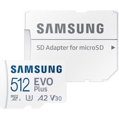 Samsung EVO Plus MicroSDXC 512 GB - Versie 2020