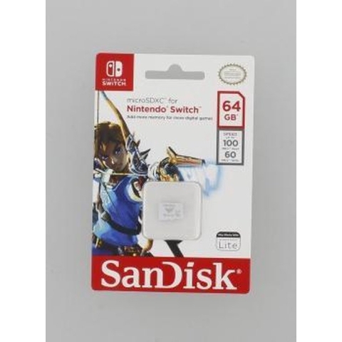 SanDisk Extreme Micro SDXC 64 GB geschikt voor Nintendo Switch