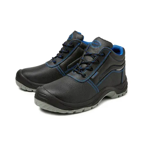 4work 4w16 Veiligheidsschoen S3 - Werkschoenen - Zwart Blauw Grijs Hoog 41