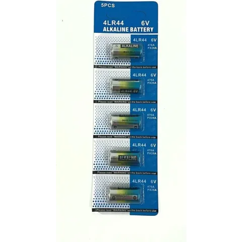 5 stuks 4lr44 Batterijen - 6 Volt - Voordeelpak