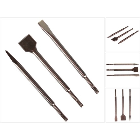 Bosch beitelset SDS-plus - 3-delig