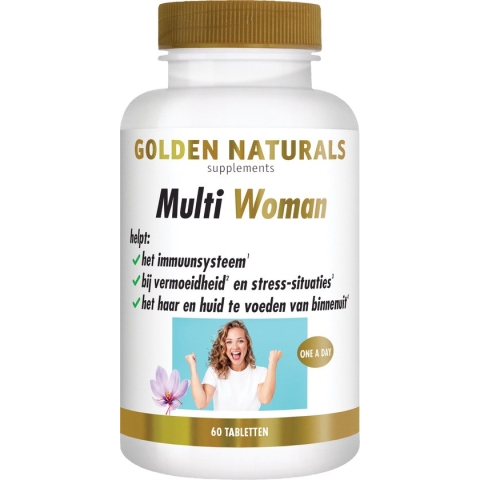 Golden Naturals Multi Woman (60 vegetarische tabletten)