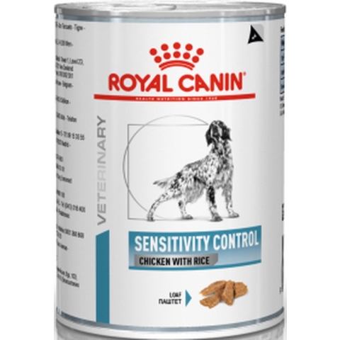 Royal Canin Sensitivity Control - Kip/Rijst - Hondenvoer - 12 x 420 g