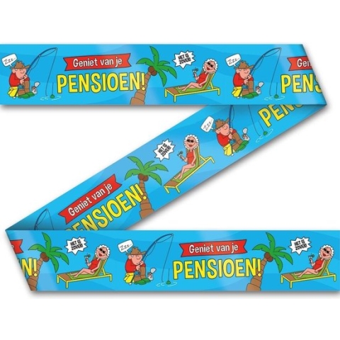 Paper Dreams Markeerlint Pensioen 12 Meter Pvc Blauw