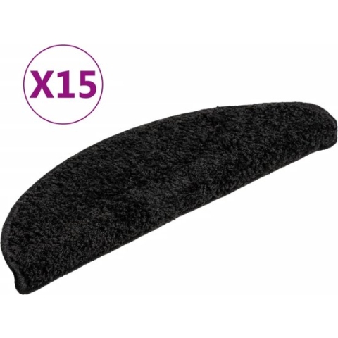 vidaXL-Trapmatten-15-st-56x17x3-cm-zwart