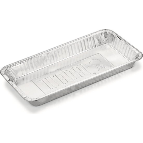 Weber Aluminium lekbakjes XL 57cm - 5 stuks