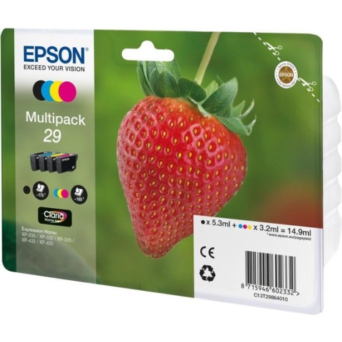 Epson 29 - Inktcartridge / Zwart / Geel / Magenta / Cyaan
