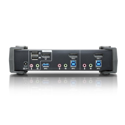 ATEN CS1922 2-poorts USB 3.0 4K DisplayPort KVM switch