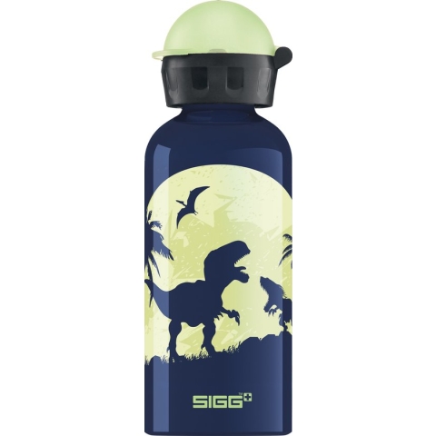 SIGG Glow Moon Dinos 0.4L donkerblauw/green