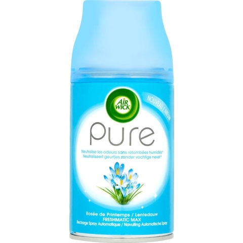 Air Wick Freshmatic Automatische Spray Luchtverfrisser - Pure Lentedauw - Navulling 250ml